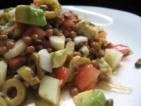 Ensalada de lentejas