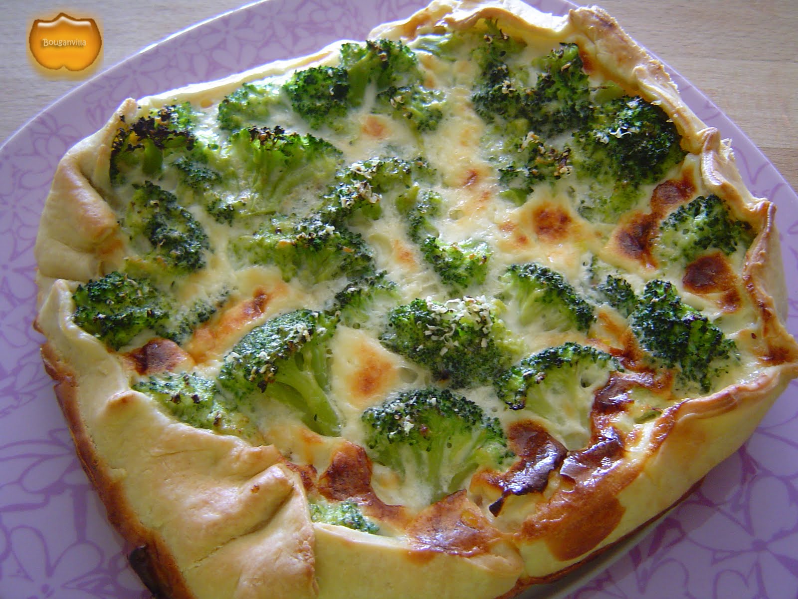 Recetas saludables de pastel de brócoli