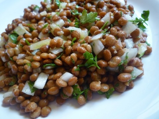 Recetas de ensalada de lentejas, fáciles y exquisitas
