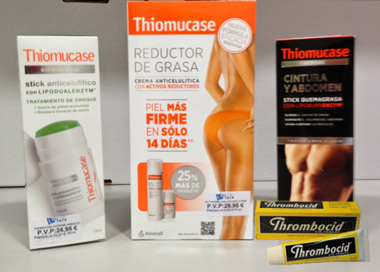 Thiomucase y Trombocid