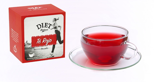 Dieta del té rojo Pu Erh