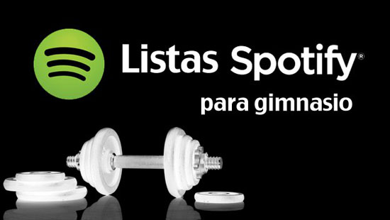 Música de gimnasio en Spotify