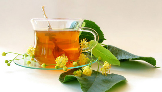 Té de hojas de sen