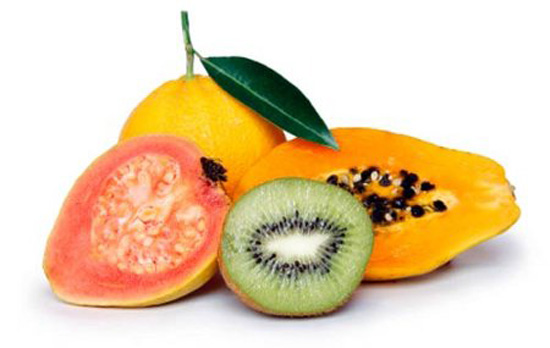 Frutas con vitamina C