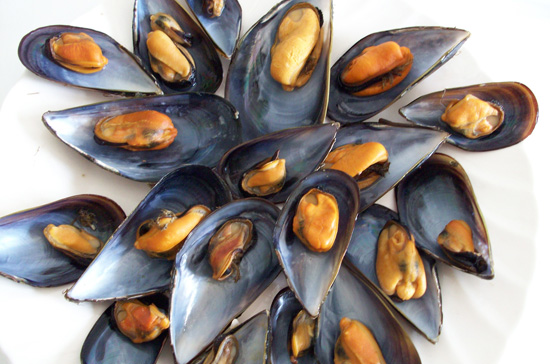 Mejillones, propiedades para la salud