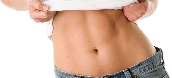 Tabla abdominales mujer