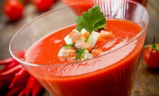 Propiedades del gazpacho