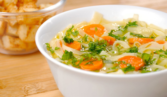 Sopa de verduras para adelgazar