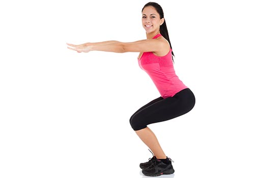 Tabla para adelgazar piernas, abdomen y glúteos