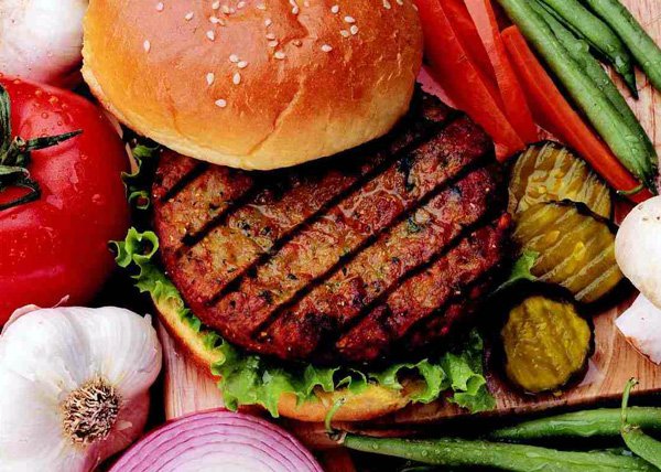 Receta de hamburguesa vegetariana