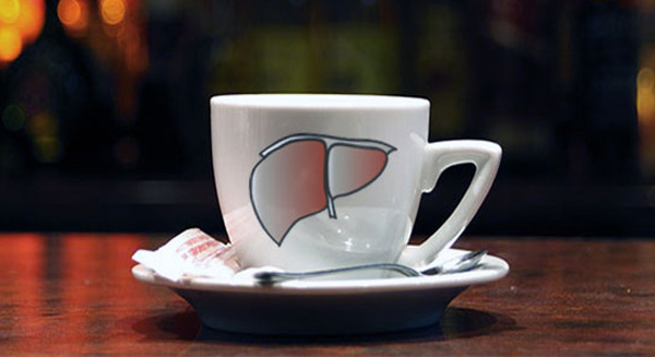 Café y té para el hígado graso