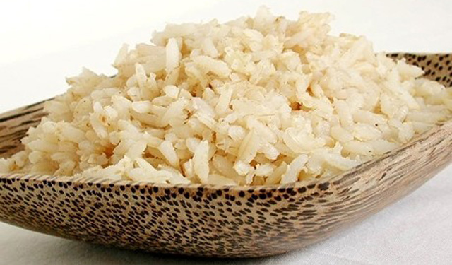 Las calorías arroz