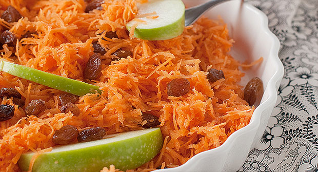 Deliciosas ensaladas de zanahoria