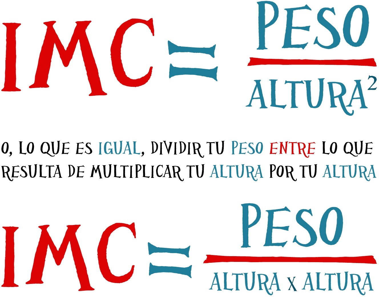 Calculadora índice masa corporal