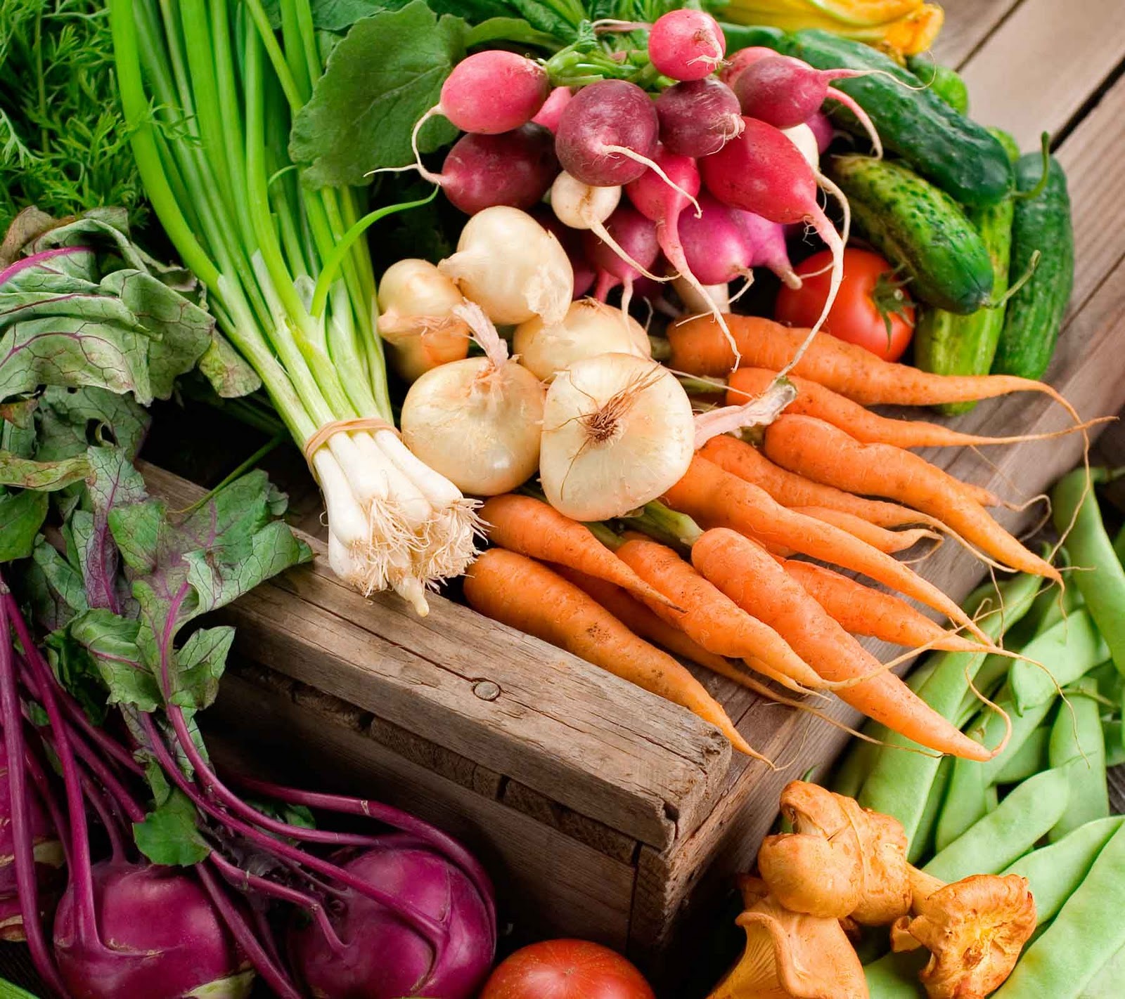 Calorías de las verduras